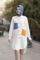 Cep Detay Tarzım Tunik