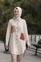 Cep Detay Tarzım Tunik