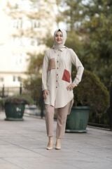 Cep Detay Tarzım Tunik