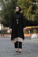Altı Garnili Kolyeli Tunik