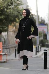 Altı Garnili Kolyeli Tunik