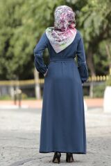 Cepli Fırfır Detay Pardesü