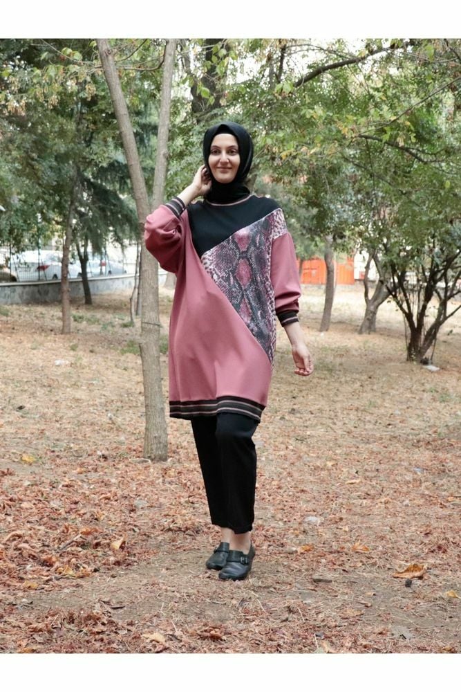 Yılan Desen Tunik