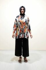 Dijital Baskı Tunik Pantolon Takım