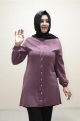 Büyük Beden Linda Incili Tunik