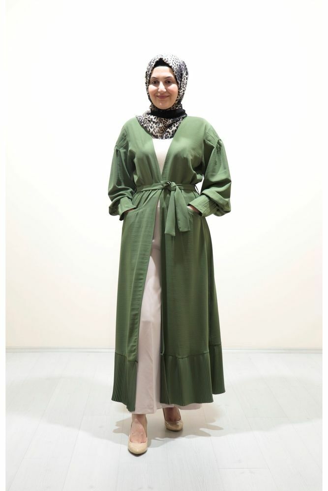 Kuşaklı Abaya Kap