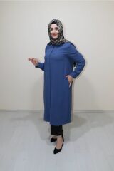 Büyük Beden Ayrobin Tunik