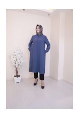 Kadın Siyah Ayrobin Kumaş Battal Tunik