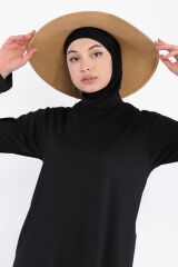 Tesettür Haşema Mayo SİYAH - 40