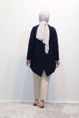 Asimetrik Sandy Makas Tunik