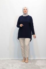 Asimetrik Sandy Makas Tunik