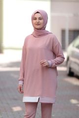 Klasic Dubai Tunik Pantolon Ikili Takım