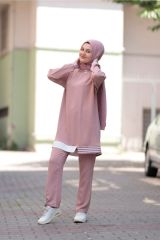 Klasic Dubai Tunik Pantolon Ikili Takım