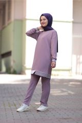 Klasic Dubai Tunik Pantolon Ikili Takım