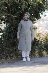 Büyük Beden Italy Premium Düğmeli Giy Çık Ceket Kap