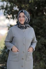 Büyük Beden Italy Premium Düğmeli Giy Çık Ceket Kap