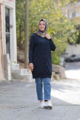Merserize Soğuk Rayon Iplik Perfect Düğmeli Kısa Hırka Triko Giy Çık