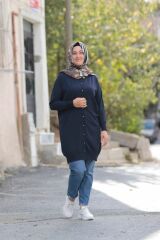 Merserize Soğuk Rayon Iplik Perfect Düğmeli Kısa Hırka Triko Giy Çık