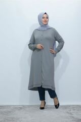 Büyük Bedenmerserize Soğuk Rayon Iplik Perfect Düğmeli Hırka Triko Giy Çık