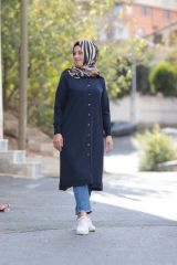 Büyük Bedenmerserize Soğuk Rayon Iplik Perfect Düğmeli Hırka Triko Giy Çık