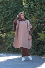 Angora Soft Biyeli Kaşe Panço