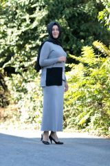 Merserize Soğuk Rayon Iplik Perfect Etek Bluz Ikili Takım