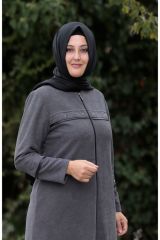 Kuş Gözü Detaylı Ceket