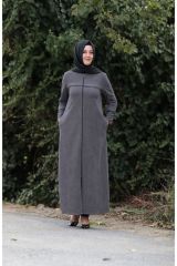 Kuş Gözü Detaylı Ceket