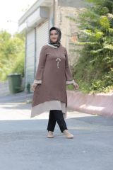Kolyeli Altı Garnili Tunik