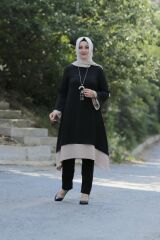Kolyeli Altı Garnili Tunik
