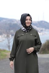 Büyük Beden Kapüşonlu Spor Kap