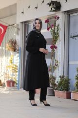 Büyük Beden Kapüşonlu Spor Kap