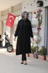 Büyük Beden Kapüşonlu Spor Kap